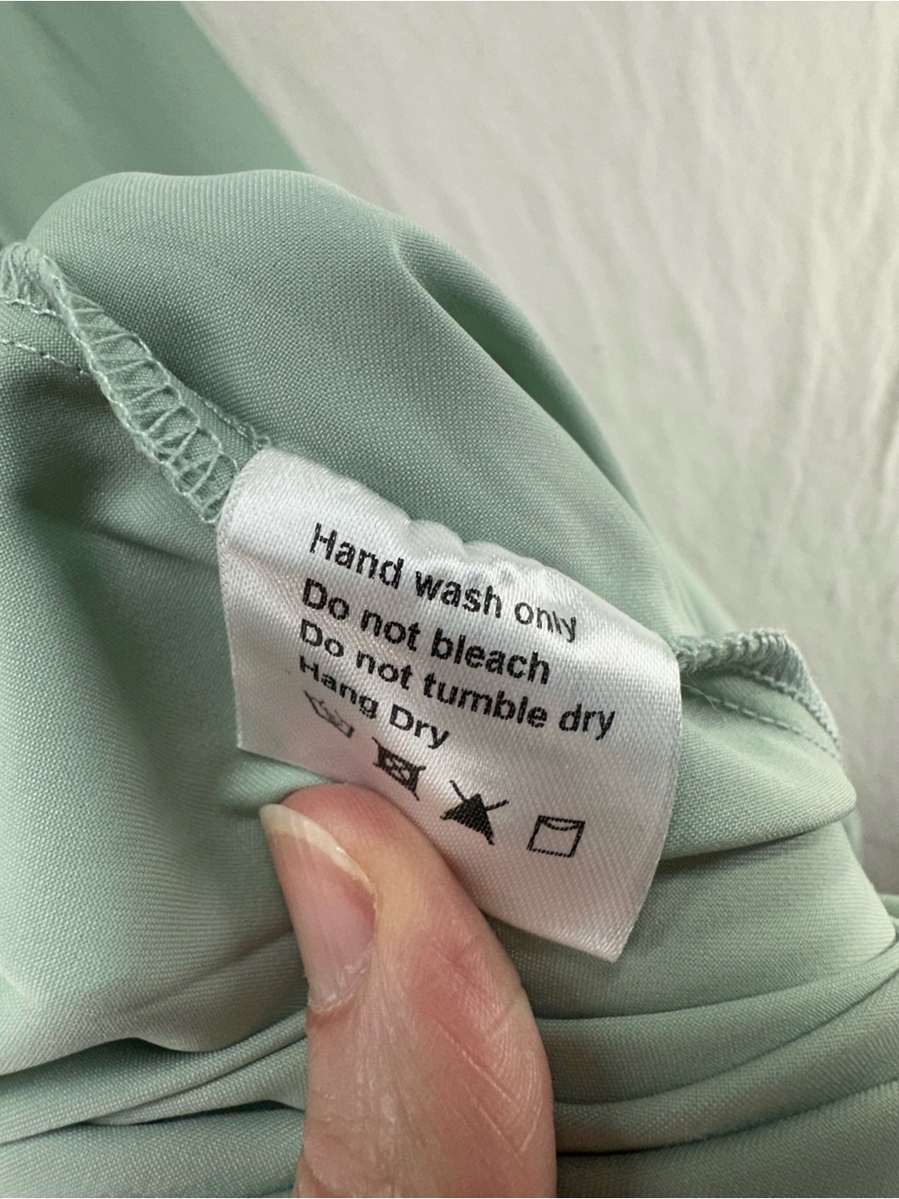 Aleeza Paris Dress Tiffany Mint Green Romantic Wedding Bridesmaid Maxi Slip S - Picture 9 of 10